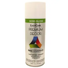Pds17-aer Easycare Can Of Premium Decor White Semi-gloss Spray Paint