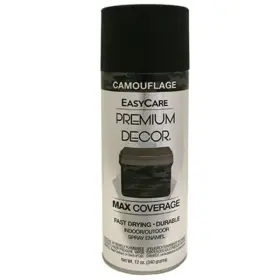 Pds184-aer Easycare Premium Decor Camouflage Flat Black Spray Paint