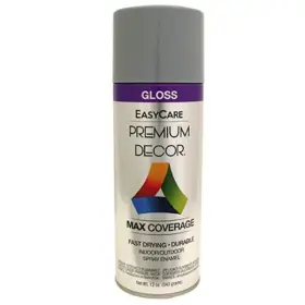 Pds71-aer Easycare Can Of Premium Decor Pewter Gray Gloss Spray Paint