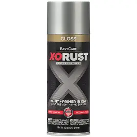 Xop10-aer Easycare X-o Rust Anti-rust Enamel Spray Paint And Primer Aluminum 10