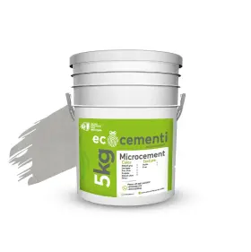 Ecocementi 709616259934 Microcement Continuous Coating For Walls And Floors - Versatile Durable
