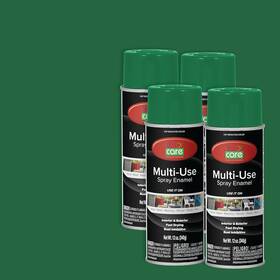 Ecocycle Llc 7250-xx Spray Paint 4 Pack Of 12 Oz. Cans Oil Enamel Rust Resistant Quick Drying