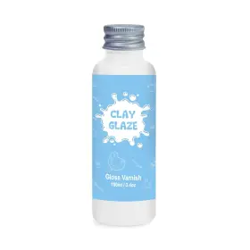 Mf-usgy-0707 Eigtwen 100ml Air Dry Clay Varnish - Sealant And Glaze Prevents Cracking Scratches