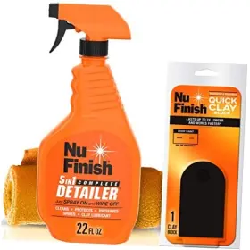 E302701800 Energizer Holdings With Clay Block 5-in-1 Detailer And Cloth 3 Items Quick Car Kit