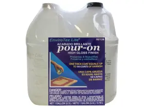 Environmental Technology 033331021284 Pour On High Gloss Finish 1/2 Gl