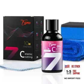 Tmh-ind-cc-graphene-em-30ml Essmo 30 Ml 10h Ceramic Coating Spray For Auto Cars High 1 Fl Oz Pack Of Graphene