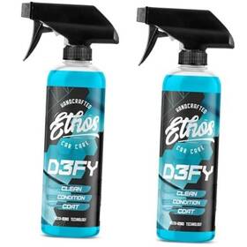 Ethos Car Care 750258799316 Defy - 3 In 1 Ceramic Coating Waterless Wash 16 Fl Oz Pack Of 2
