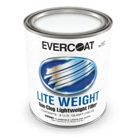 Evercoat 023289001575 Lite Weight Body Filler - Clog-free For Aluminum Fiberglass And Mo