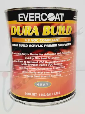 102274 Evercoat Fast Drying Dura Build Acrylic Primer Gray 1 Gl