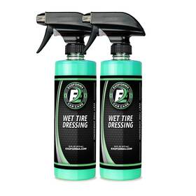 Exoforma 850025539548 Wet Tire Dressing Spray - Extremely High Shine 16 Fl Oz Pack Of 2