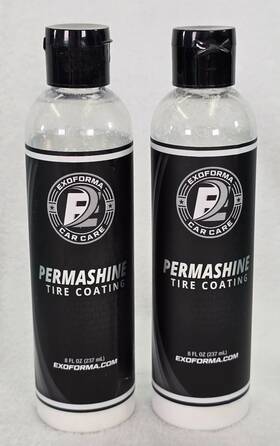 Exoforma 850025539944 Permashine Tire Coating And Dressing High Shine Durability 2 8 Oz Pack