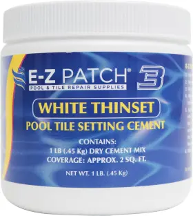 Ez Brand 313099922918 3 Pool Tile Thinset Cement For Repairs - Color Adjustable Adhesive 1