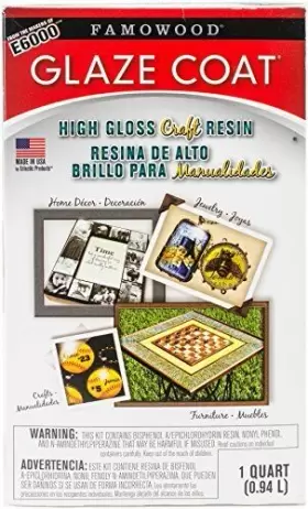 Famowood 014804520800 Craft Glaze Coat Kit Quart