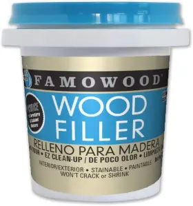 40042126 Famowood Latex Wood Filler - 1/4 Pint 1 Count Pack Of Natural