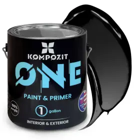 K2351-49 Farba Usa Kompozit One Ultra Cover Interior/exterior/chalkboard Black 100% Acrylic Pa Inch