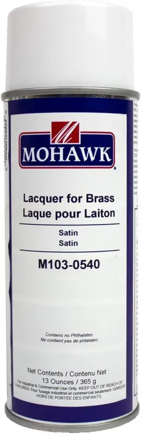 M103-0540 Finishing Products Lacquer For Brass Satin