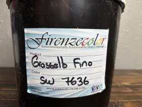 Grassellofino-sw7636 Firenzecolor Grassello Fino Venetian Plaster Sw 7636 - Eco Lime Finish 1 Gal