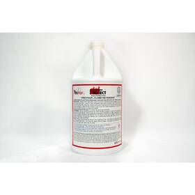 Firetect 333-1 Fire-poof 1 Gal. Clear Interior Fireproofing Flame Retardant Liquid Spray For