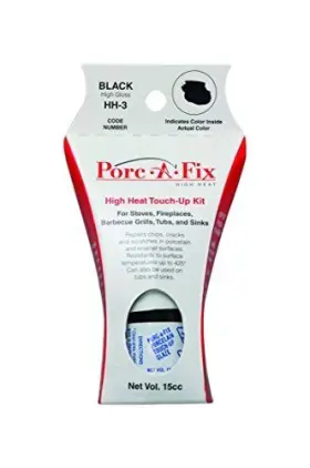 Fixture Fix 014929970023 Hh-3 Porcafix High Heat Gloss Glaze Black