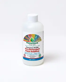 M-111pa Flamecheck Simply Safer. 673869884076 Fire Retardant Paint Additive 8 Ounce Mix Ounes To 1 U