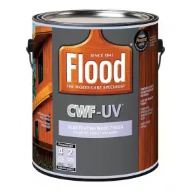 Fld542-01 Flood 1 Gal. Clear Cwf-uv Exterior Wood Finish