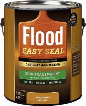 Fldes905 Flood Fldes905/01 Easy Seal Oil-based Stain And Sealer Natural Gallon -