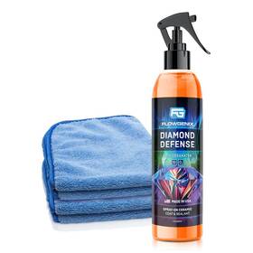 Flowgenix Ceramiccoating1 Ceramic Coating For Cars And Motorcycles Spray 8oz - Sio2 Wax Uv