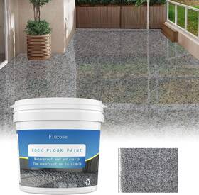 Flurose 313026023015 Epoxy Colored Sand Floor Paint High-gloss Self-leveling Coating For Inter