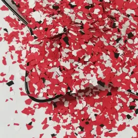 Fn-efc-01aa Fnuiddt 1lb Epoxy Floor Flakes Blend Decorative Color Chips Garage Paint