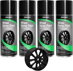 Followin Inc 313019395396 Nadamoo Aluminum Wheel Spray Paint Semi-gloss Aerosol Car Rim For Recolor