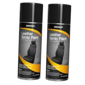 Bur3341-lsp-mb-2 Followin Inc Low Odor Leather Spray Paint Black 13 Ounce Pack Of 2 Satin Finish