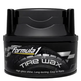 Formula 1 071099152482 Tire Wax - Long Lasting Gel For Black Glossy Tires Water Resista