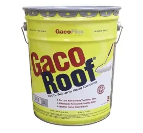 Gacsrcg5 Gacoroof 100% Silicone Roof Coating Yellow Waterproof Sealant