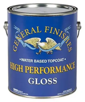 General Finishes 606016100613 Likenew High Performance Water Based Topcoat 1 Gal Gloss Sz