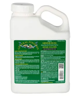 General Finishes 606016101696 Arm-r-seal Oil Based Topcoat 1 Gallon Semi-gloss