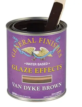 General Finishes 606016102037 Forparts Water Based Glaze Effects 1 Quart Van Dyk Dyke