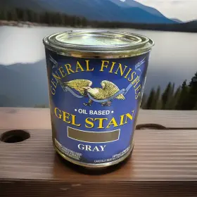 General Finishes 606016110384 Gray Gel Stain 1 Pint