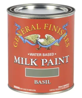 General Finishes 606016120949 Water Based Milk Paint 1 Quart Key West