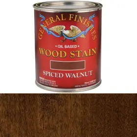 B147-ul General Finishes Spiced Walnut Oil Stain Quart