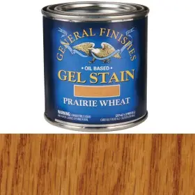 B251-ul General Finishes Prairie Wheat Gel Stain1/2 Pint