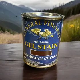 B257-ul General Finishes Georgian Cherry Gel Stain Pint