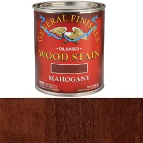 B262-ul General Finishes Mahogany Oil Stain Quart