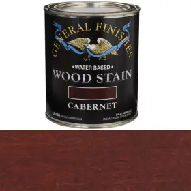 B378-l General Finishes Wood Stain Water Based Cabernet Quart