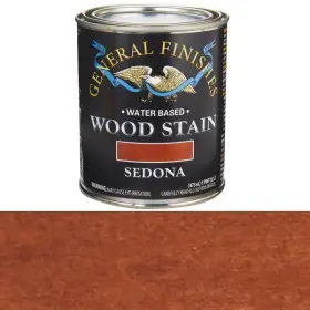 B385-l General Finishes Wood Stain Water Based Sedona Pint