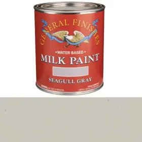 B398-l General Finishes Seagull Gray Milk Paint Quart
