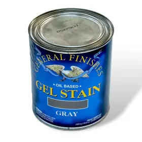 B488-ul General Finishes Gray Oil Based Gel Stain Quart