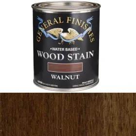 B542-l General Finishes Water Based Wood Walnut Stain Quart