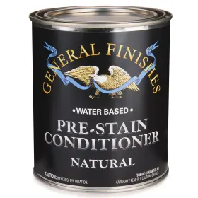 B661-l General Finishes Water Based Wood Natural Stain Quart