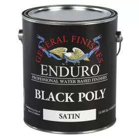 Gf-bp-s-1 General Finishes Gf-bp-1 Satin 1 Gallon Interior Black Water Base Poly