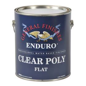 General Finishes Gf-cpf1 Gf-cp-1 Flat 1 Gallon Interior Clear Water Base Poly